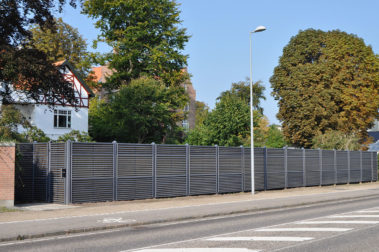 Acoustic fence NoiStop Wood