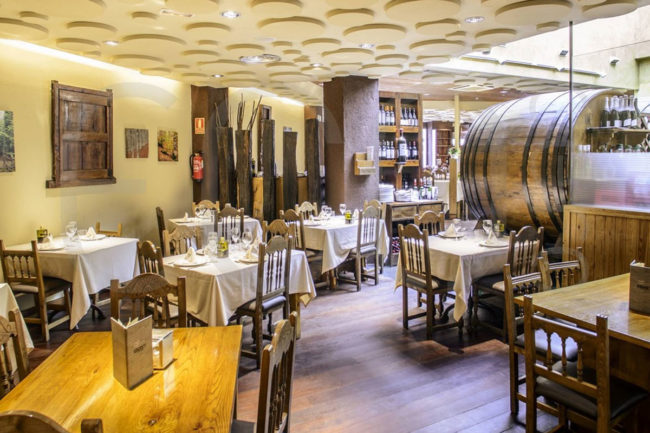 Mejora acústica en restaurante