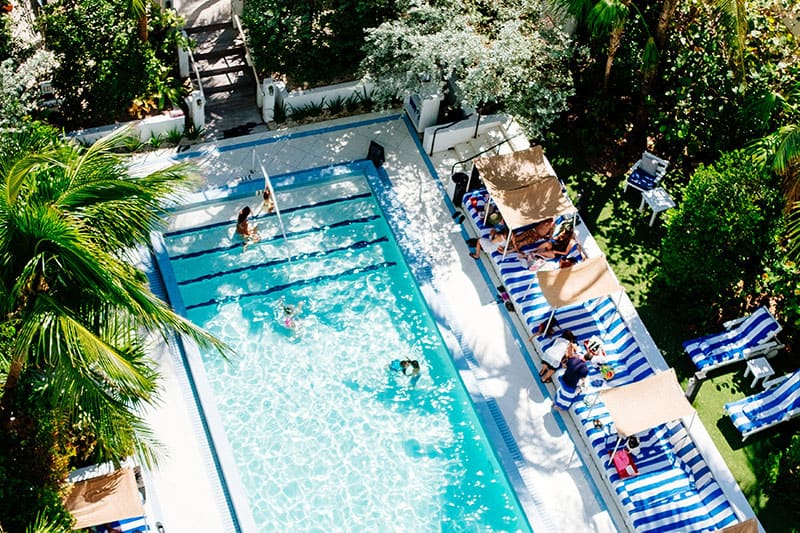 Impermeabilización de piscina en conjunto resort vacaciones