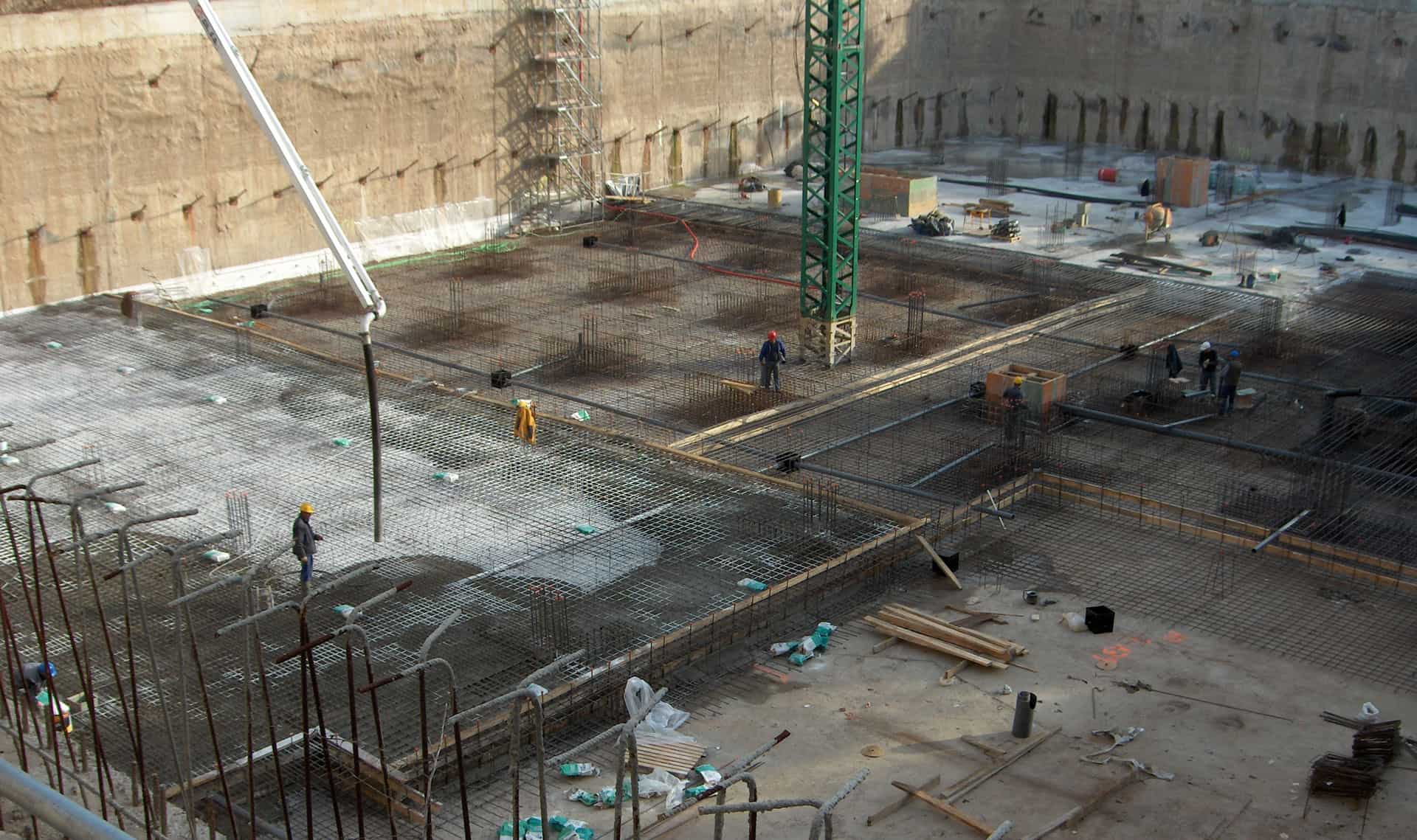 Impermeabilización de cimentación en obra nueva Impermeabilización de cimentación en obra nueva
