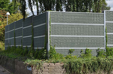 Acoustics. acoustic fences
