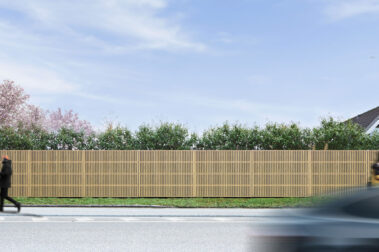 Noistop essential residencial frente madera natural