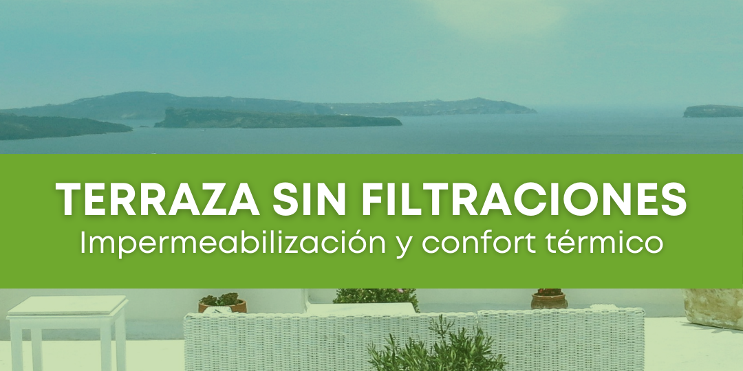 Terraza sin filtraciones con poliurea