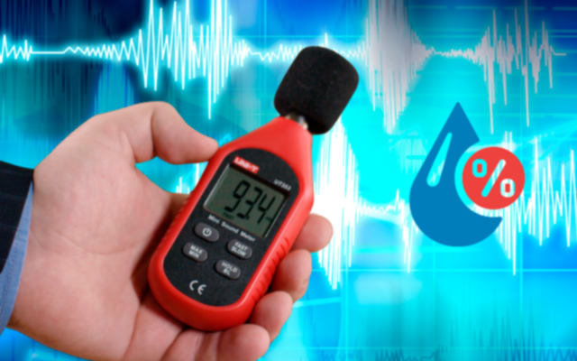 Humedad en mediciones acusticas