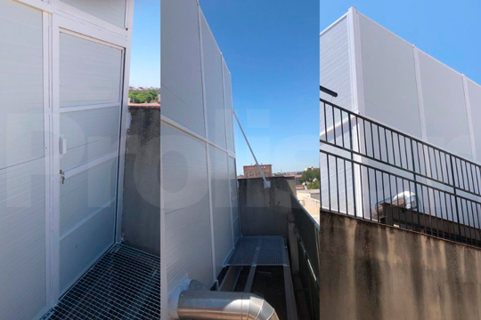 Solución a los Ruidos en Cubierta de Edificio Residencial