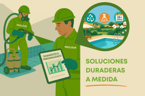 Poliurea para piscinas: descubre una tecnología eficaz, duradera y sostenible