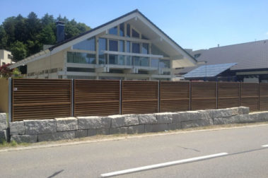 Acoustic fence Noistop Wood
