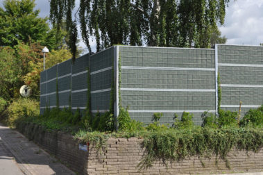 Acoustic fence Noistop Green