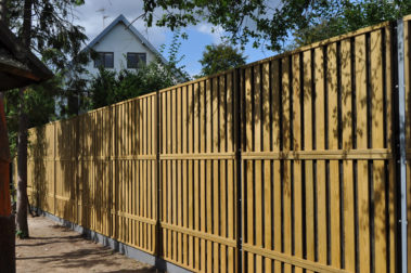 Valla acústica NoiStop Wood