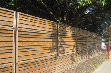 Acoustic fence Noistop Wood