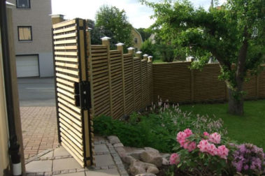 Acoustic fence Noistop Wood