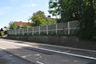 Acoustic fence Noistop Green