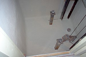 Waterproof elevator shaft