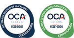 ISO 9001 y ISO 14001 Certifications